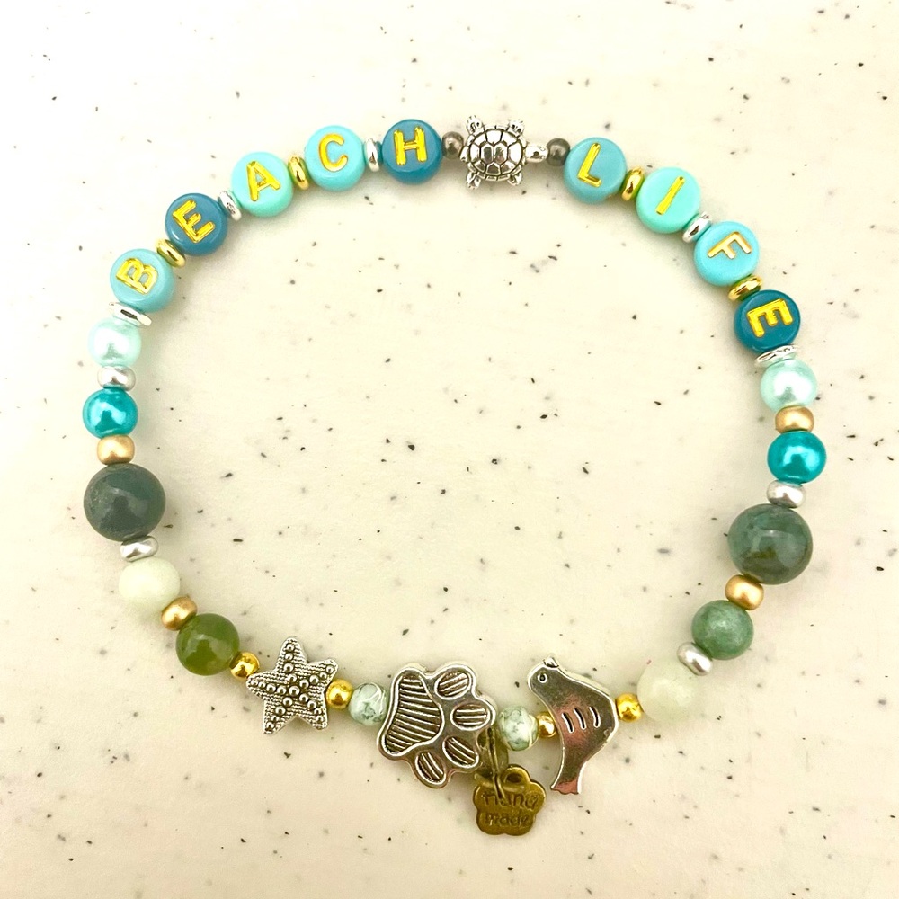 Beach life bracelet made to order